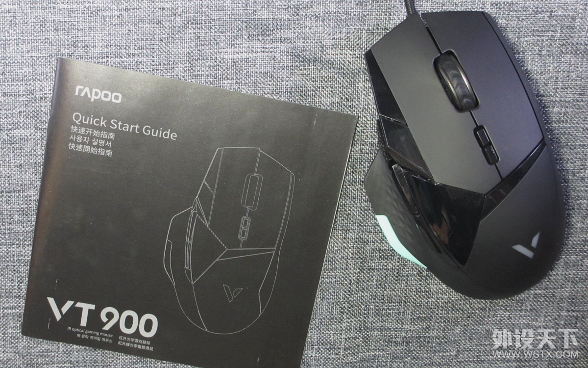 全新打造,OLED屏幕黑科技鼠标,雷柏VT900旗