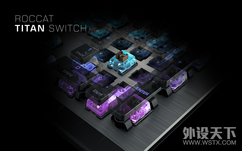 ROCCAT Titan Switch -  触摸操作，极致快速
