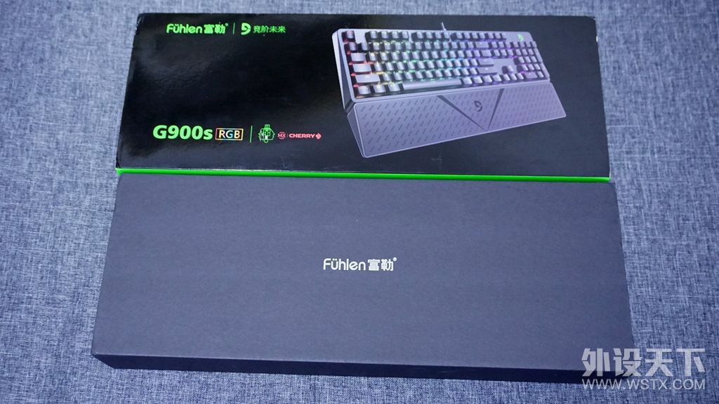 非常优秀和讲究的旗舰键盘，富勒G900S RGB静音红轴机械键盘