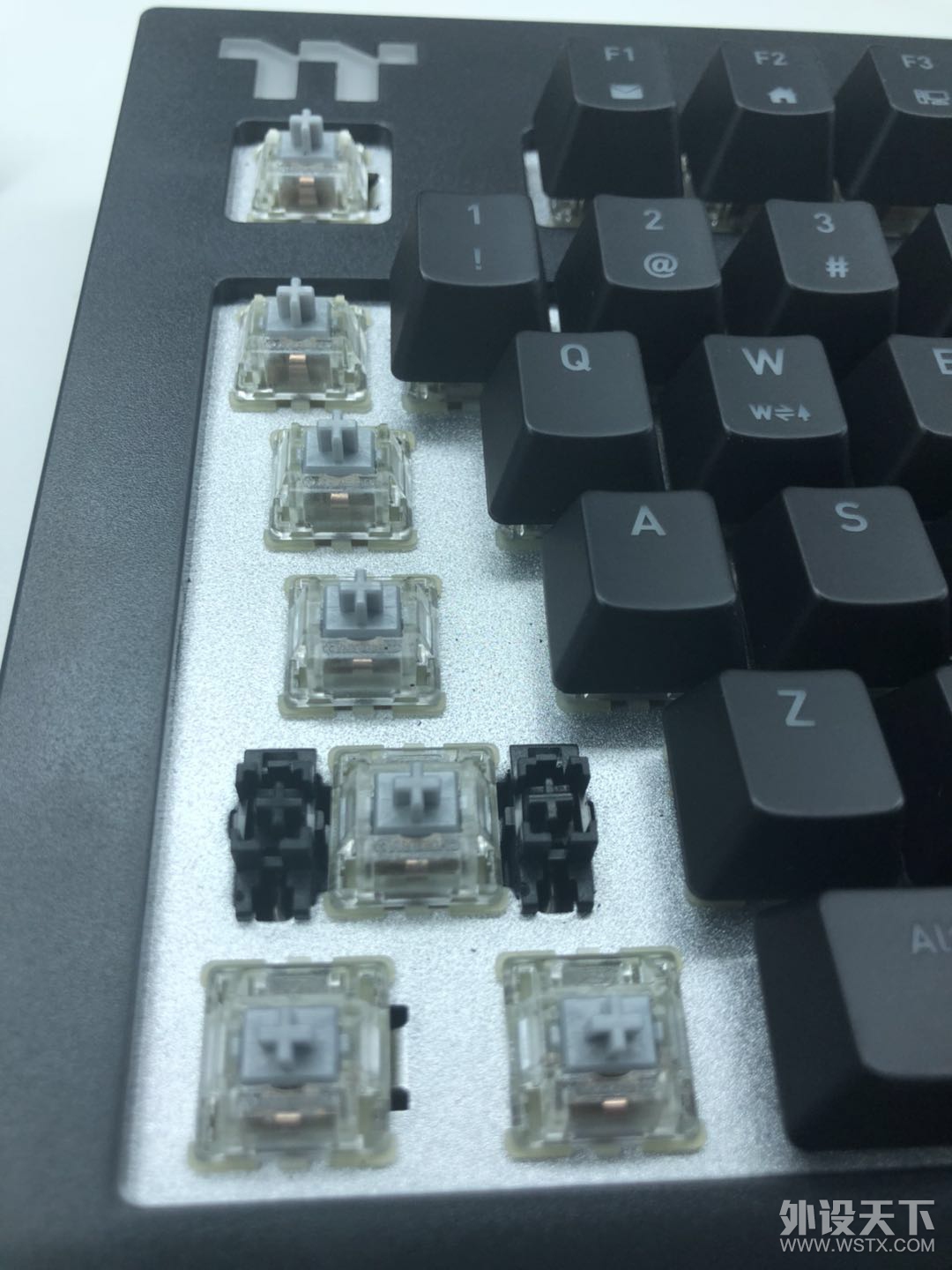 银轴初体验---TTeSportsX1键盘使用分享