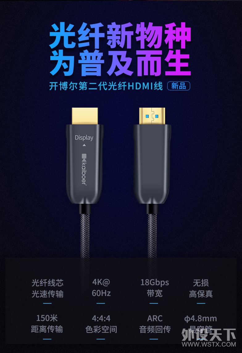 499元的 HDMI 线究竟值不值？开博尔第二代光纤 HDMI 线试用分享！
