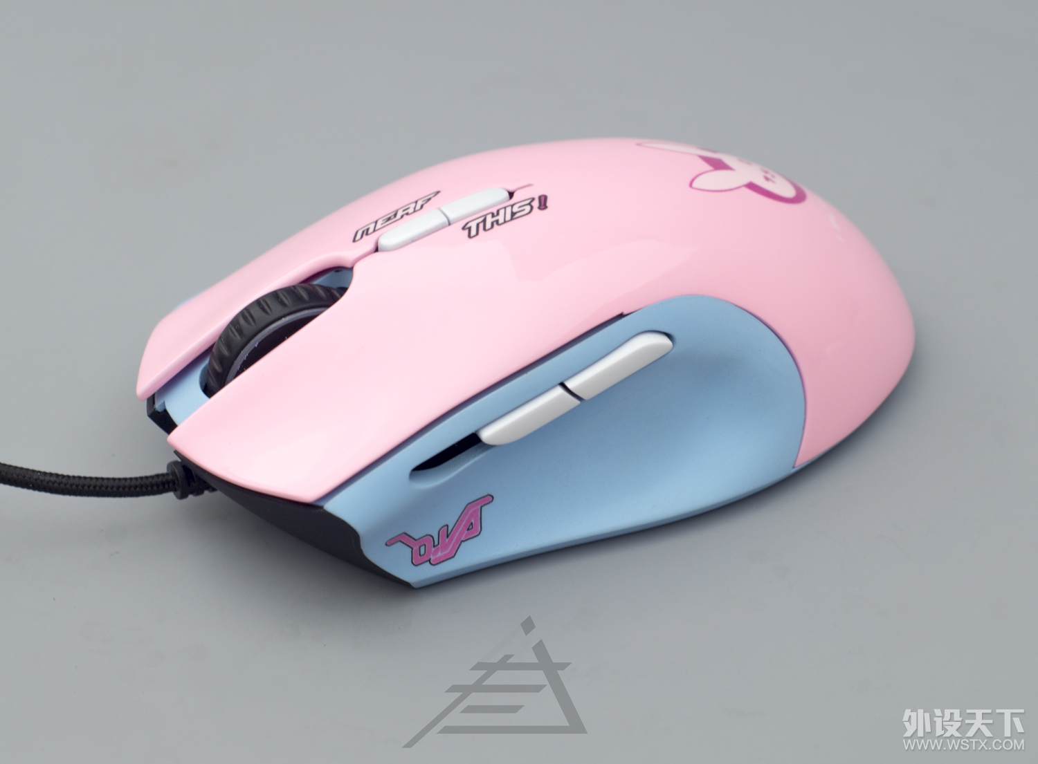 日常打卡，nerf this！D.VA粉色系 帝王蟒 mod