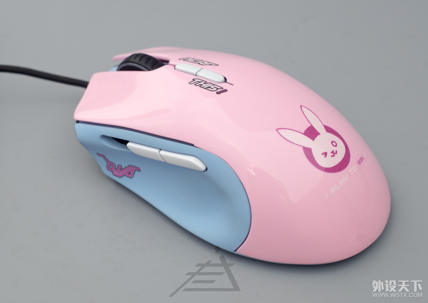 日常打卡，nerf this！D.VA粉色系 帝王蟒 mod