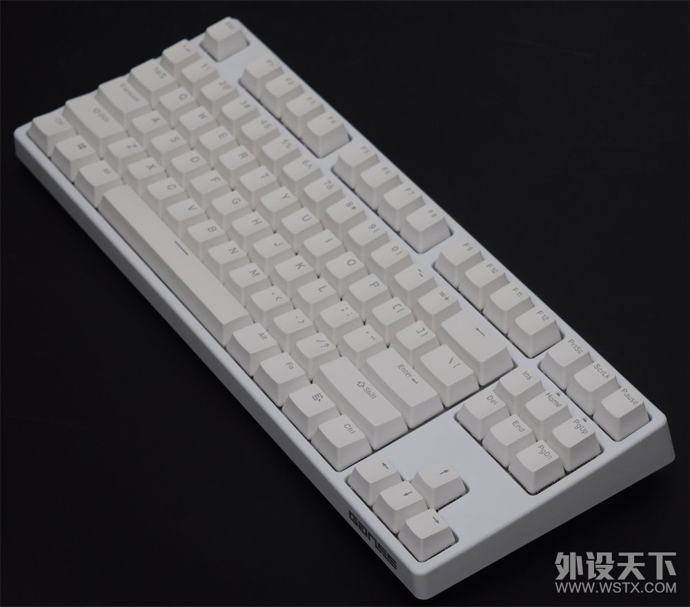 感受无线RGB的魅力 GANSS GS87-D RGB键盘