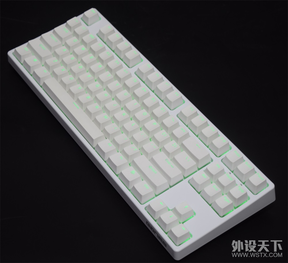 感受无线RGB的魅力 GANSS GS87-D RGB键盘