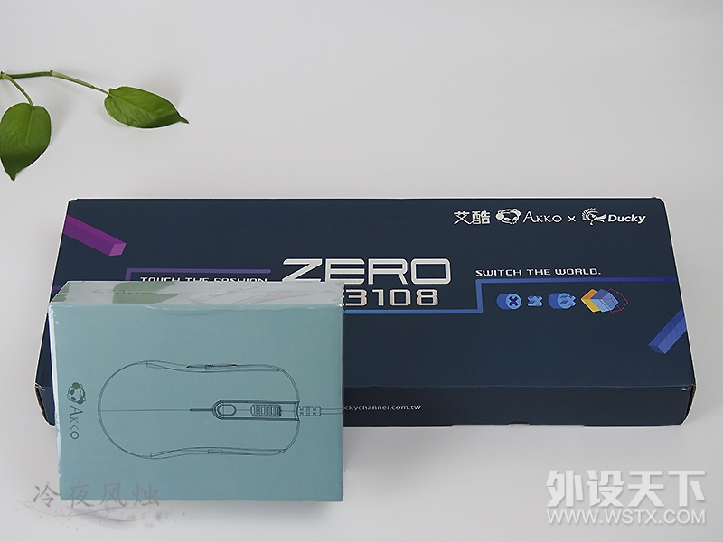 【风烛】轻触·那一抹色彩-AKKO×DUCKY 3108键盘&AG325薄荷青键鼠简评