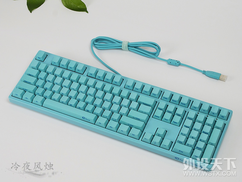 【风烛】轻触·那一抹色彩-AKKO×DUCKY 3108键盘&AG325薄荷青键鼠简评