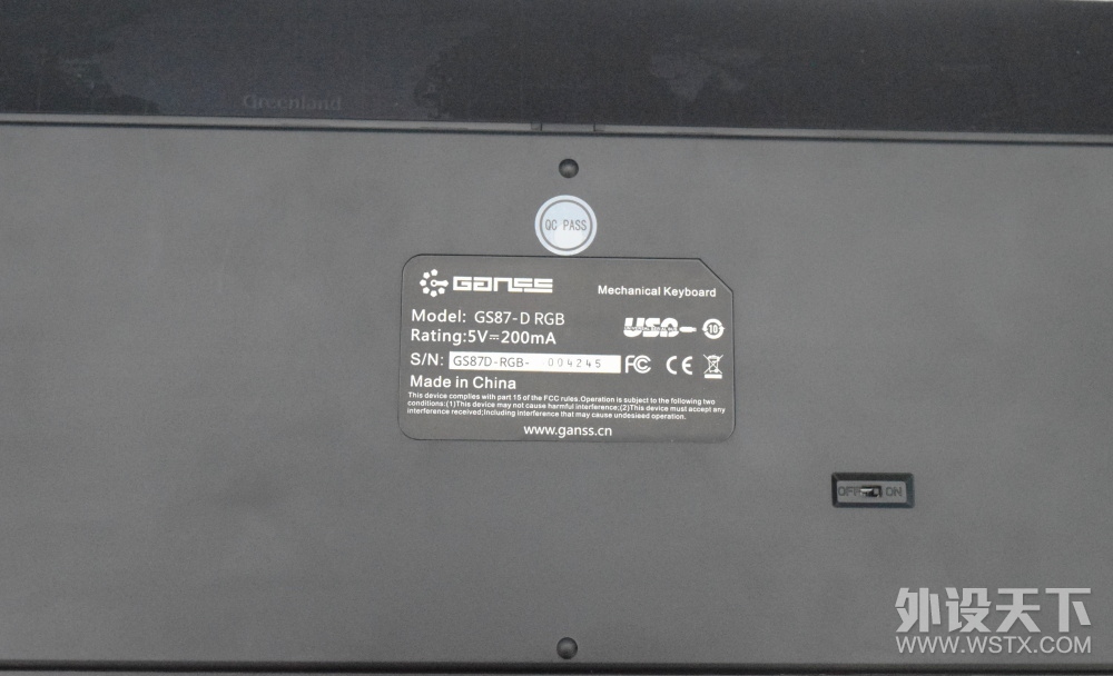 无线也要上RGB，GANSS GS87-D RGB键盘
