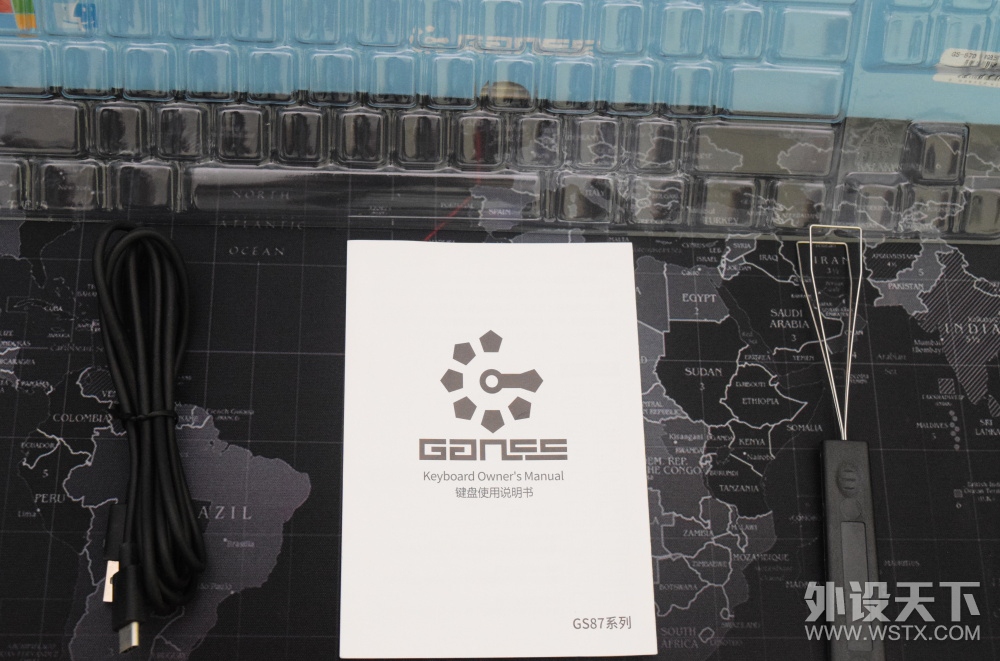无线也要上RGB，GANSS GS87-D RGB键盘