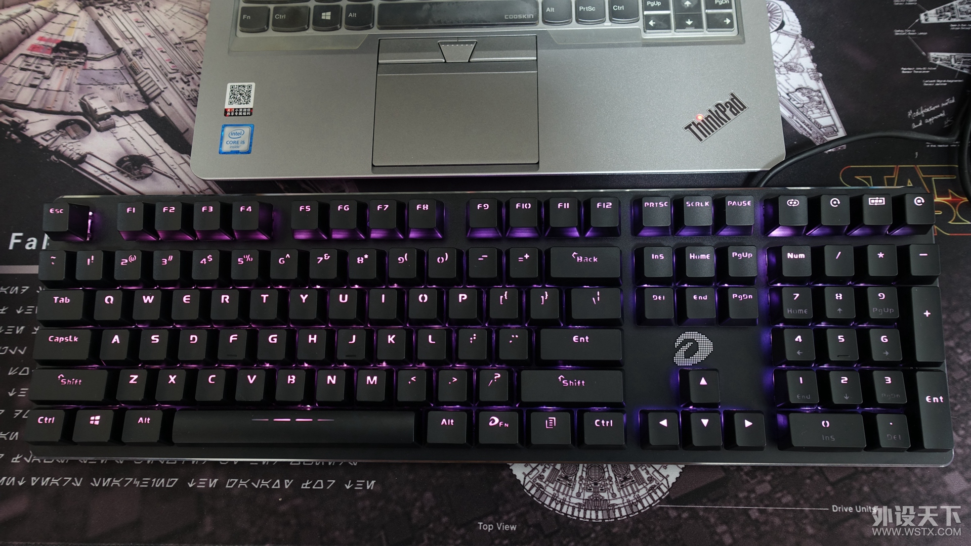 灯光效果真的满分！！——达尔优EK925RGB键盘使用感受