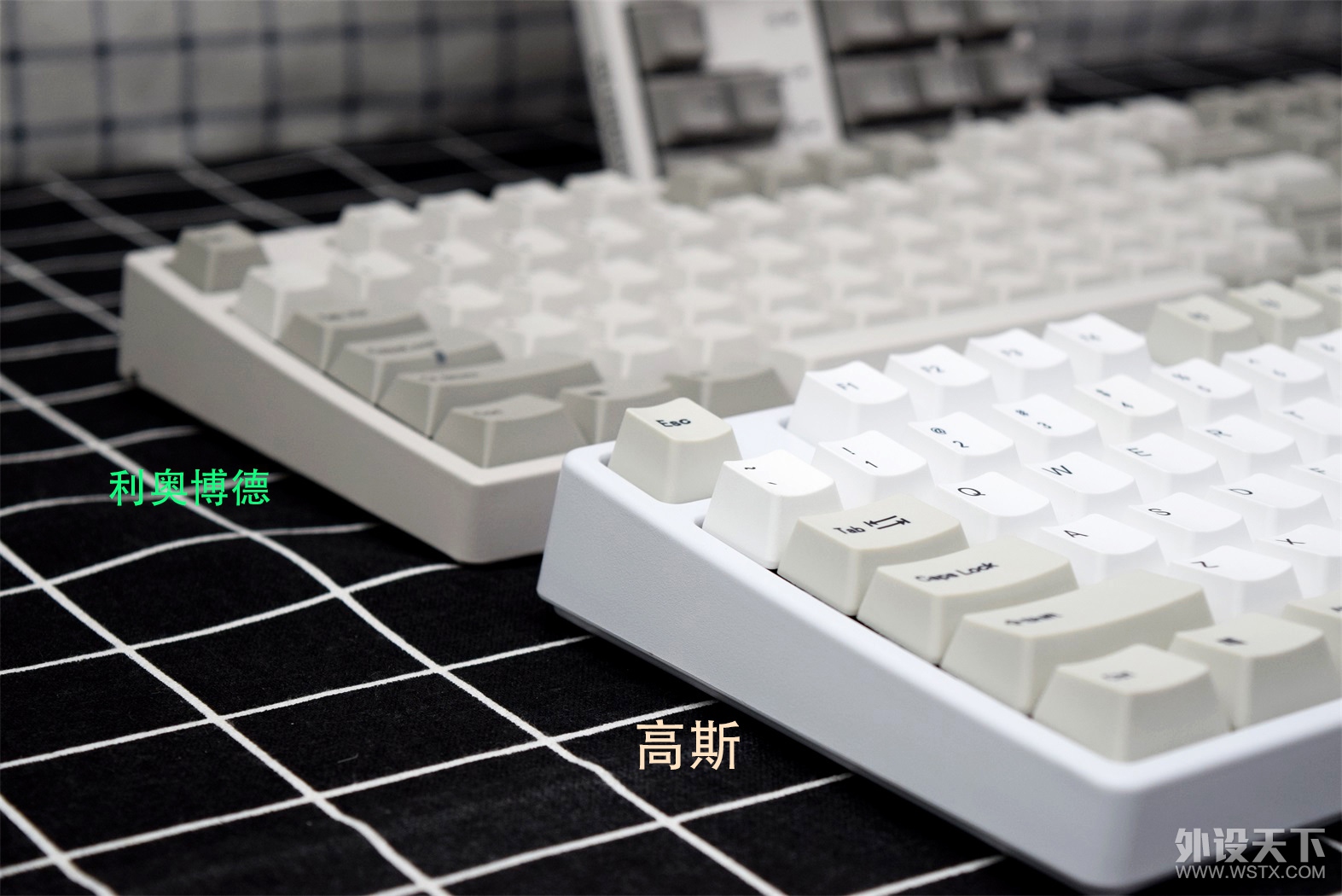 三把几乎同样外观的键盘，拆开看看到底有着怎样的差异