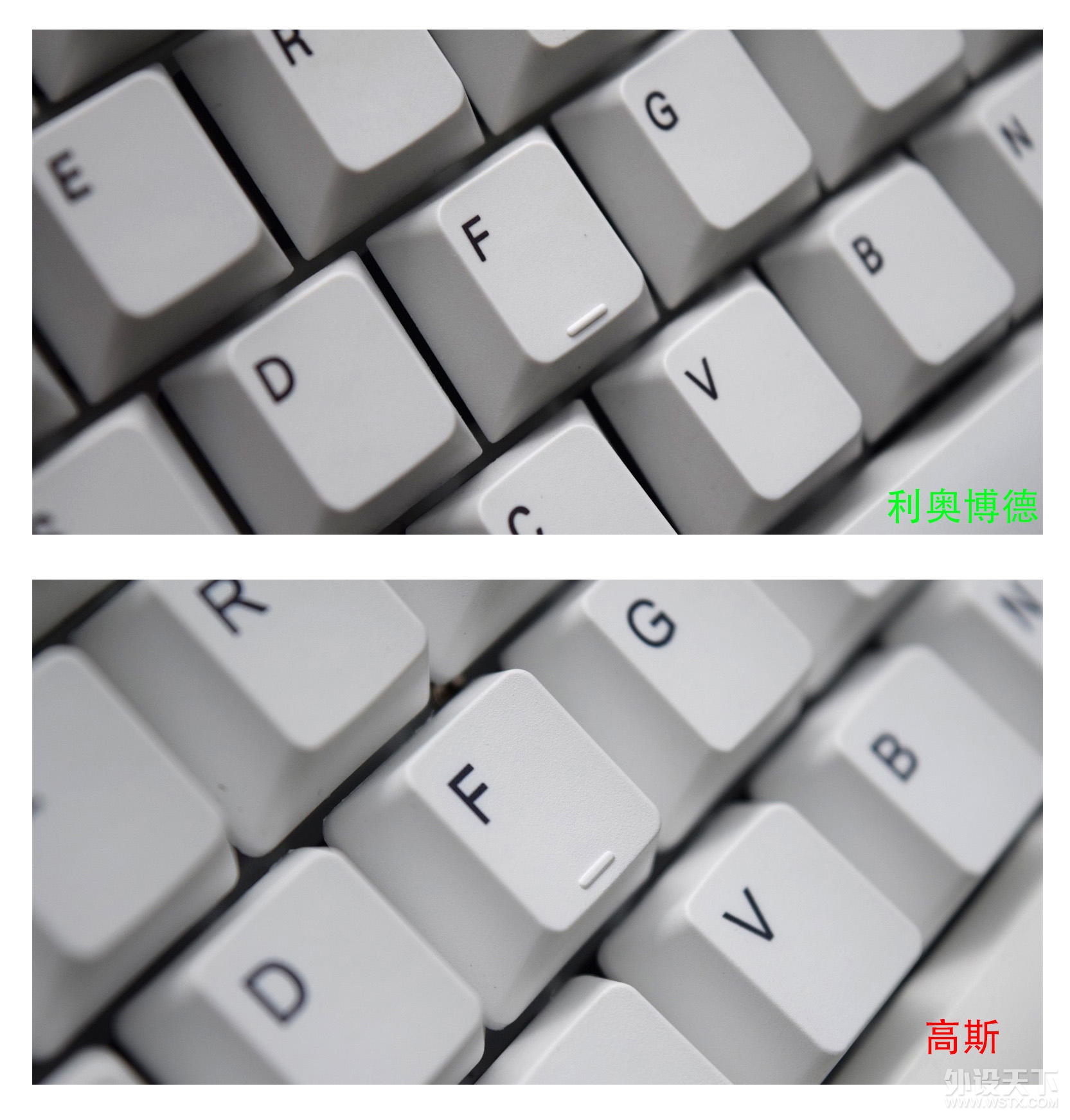 三把几乎同样外观的键盘，拆开看看到底有着怎样的差异