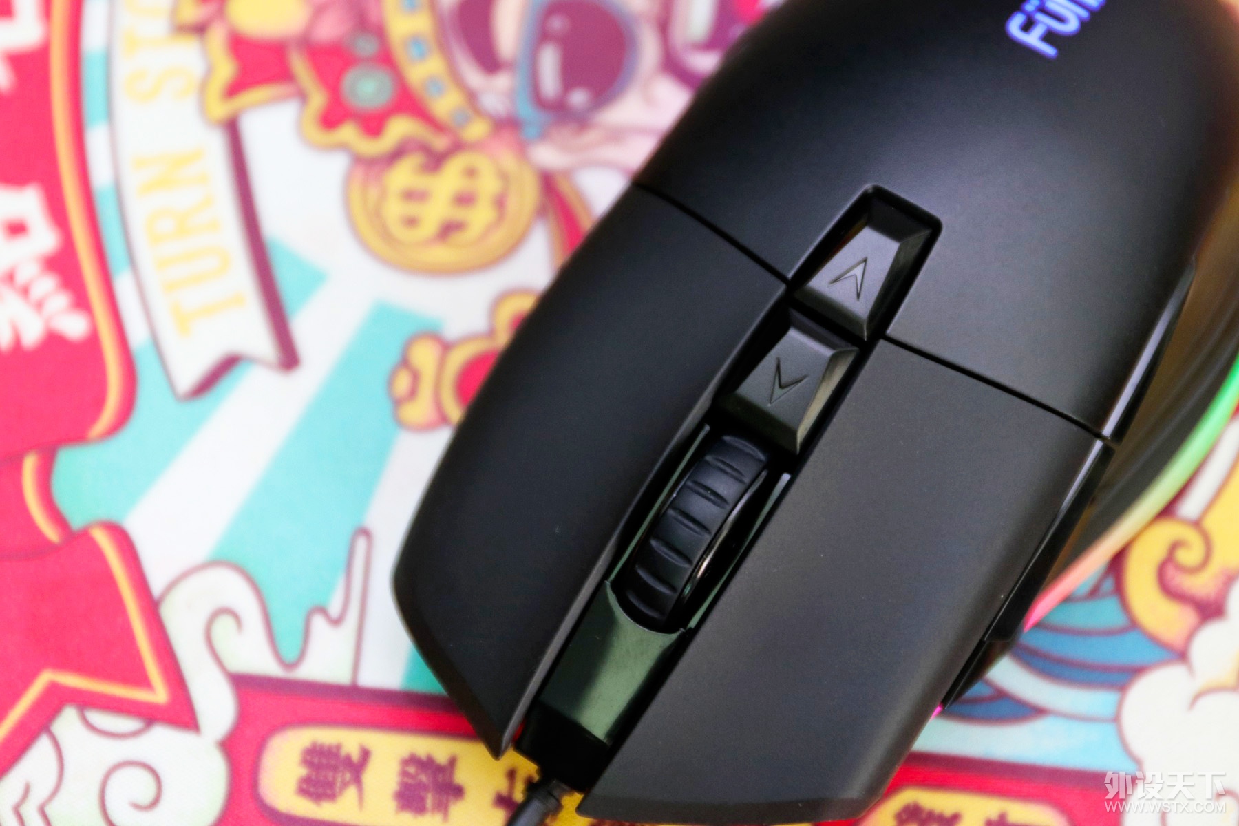 不是3360也不是光磁微动的水桶型鼠标  富勒CO610