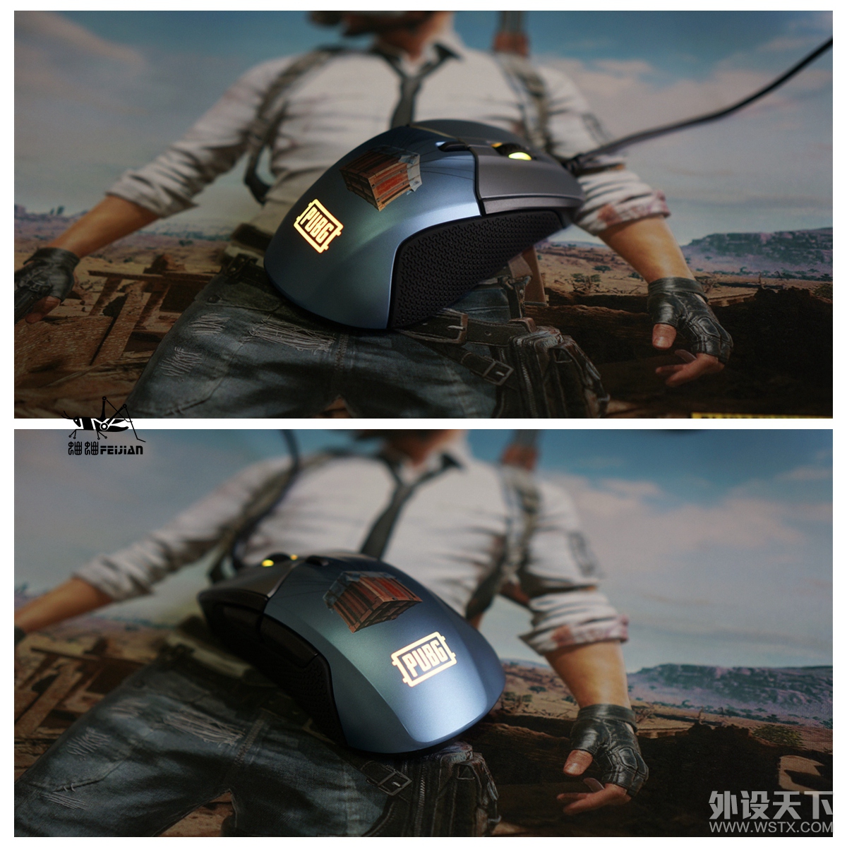 大吉大利 今晚吃鸡——赛睿PUBG游戏定制鼠标套装（开箱图赏）