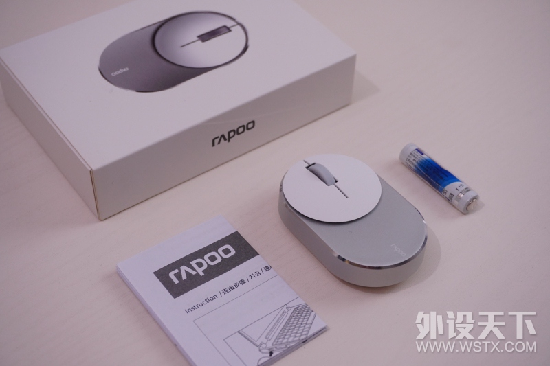 桌面小可爱      雷柏M600Mini多模鼠标小测