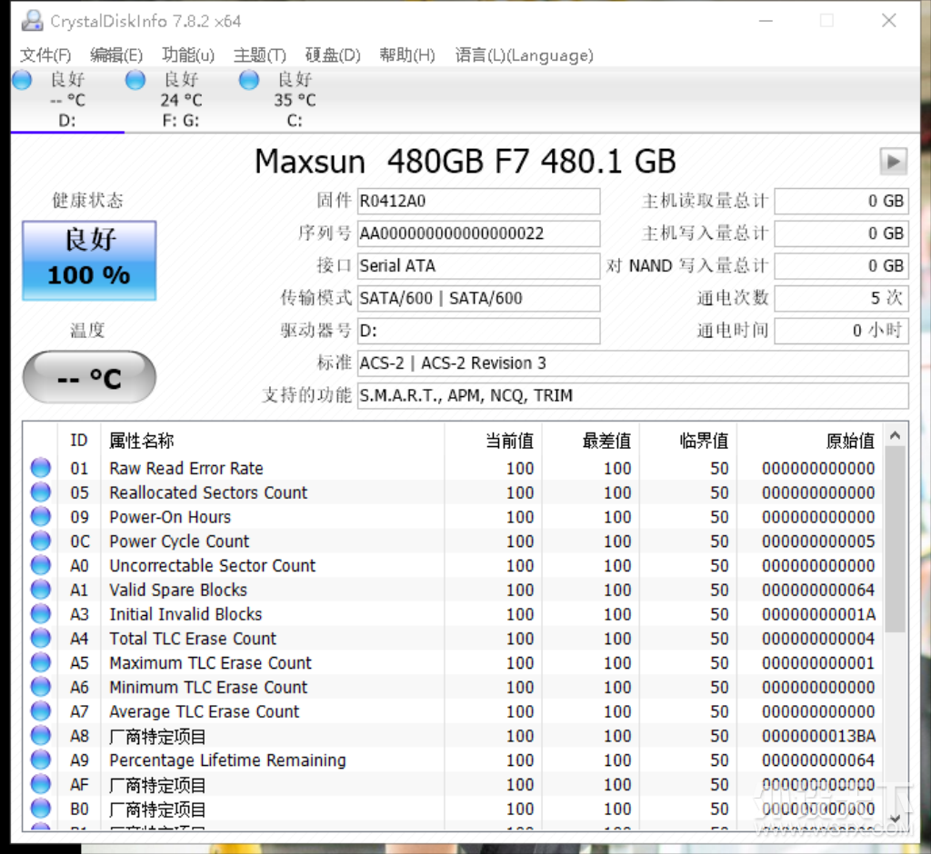 F1与F7的完美结合---铭瑄独裁者F7 RGB480G固态硬盘入手体验分享