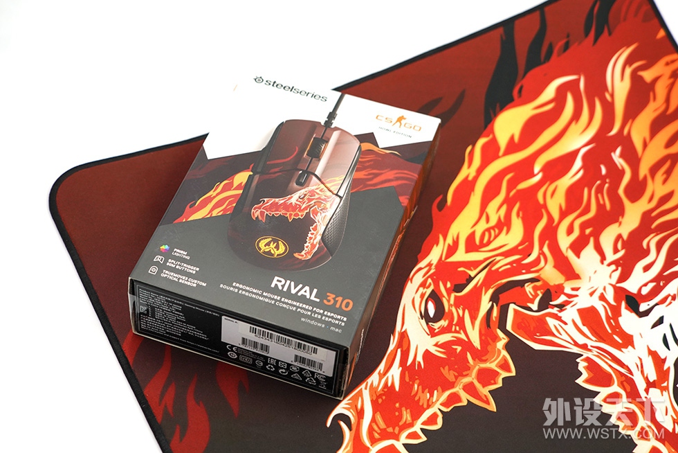 新“怒吼天尊” 赛睿QcK+ Limited & Rival 310 Howl CS:GO套装
