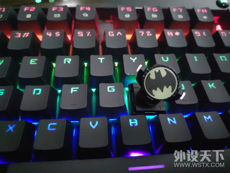 zomo蝙蝠侠探照灯键帽晒单