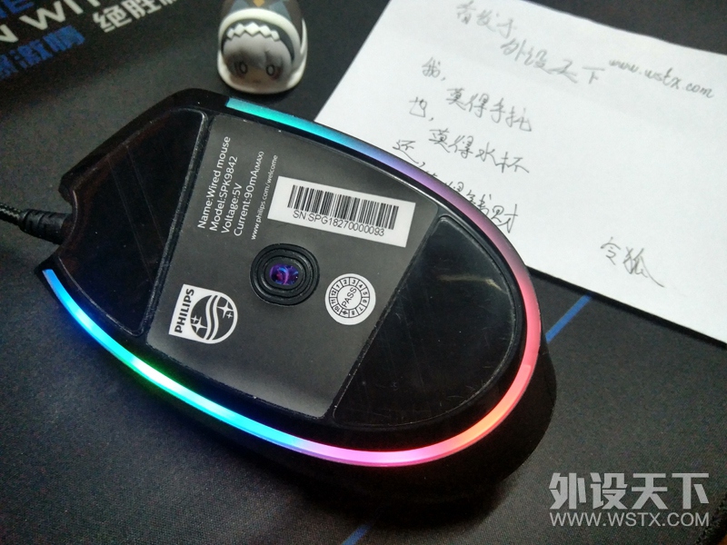指尖跃动的RGB电光——飞利浦电镀RGB幻光SPK9842鼠标参上！