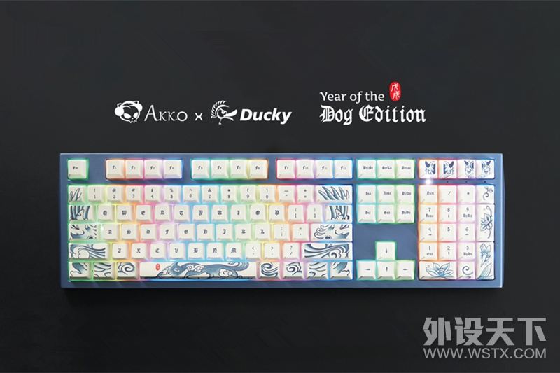 紧凑的84配列，Akko×Ducky Zero3084午夜机械键盘开箱