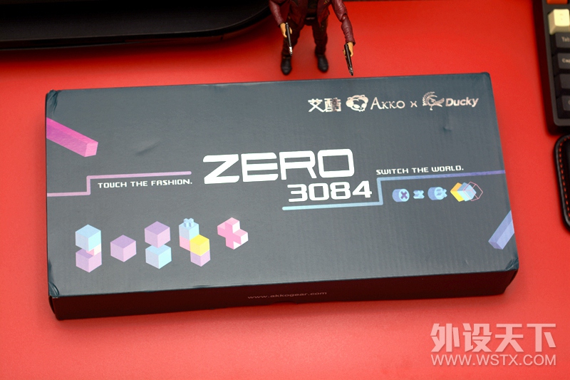 紧凑的84配列，Akko×Ducky Zero3084午夜机械键盘开箱
