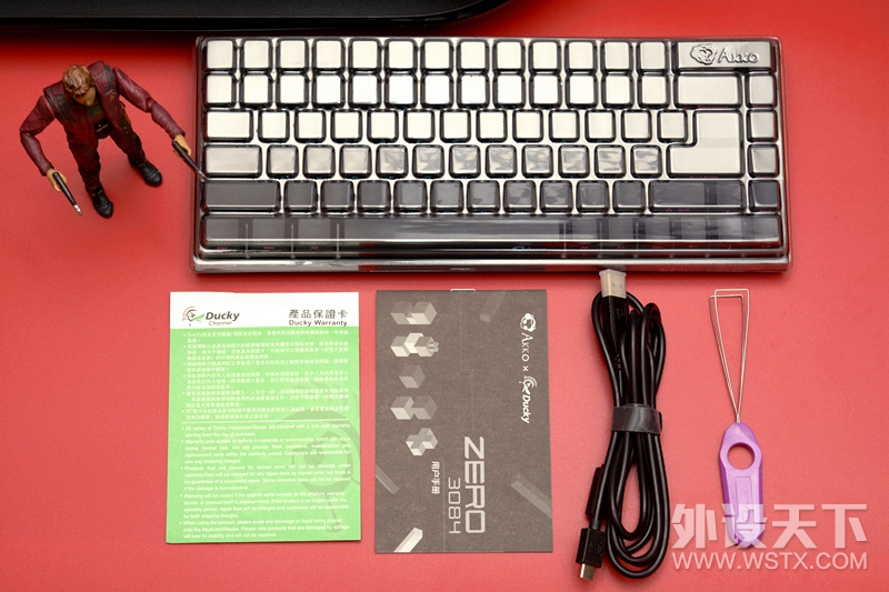 紧凑的84配列，Akko×Ducky Zero3084午夜机械键盘开箱