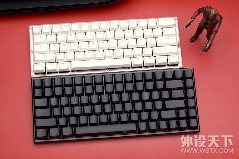 紧凑的84配列，Akko×Ducky Zero3084午夜机械键盘开箱