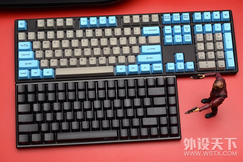 紧凑的84配列，Akko×Ducky Zero3084午夜机械键盘开箱