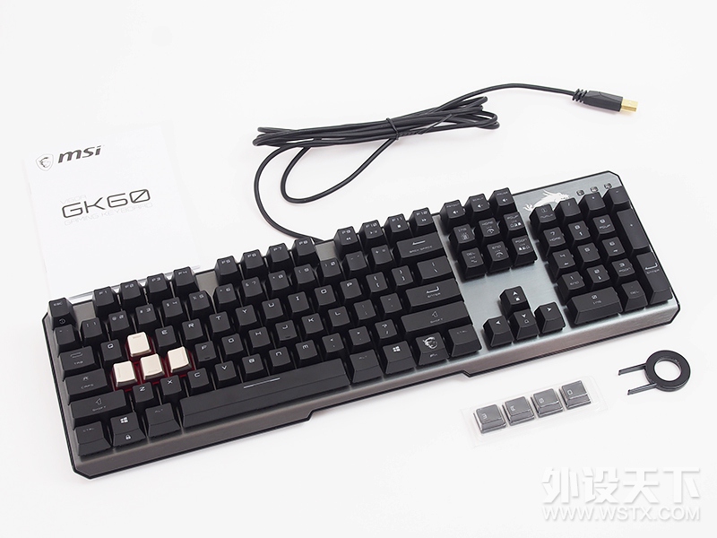 【风烛】披鳞请『键』·御龙九天-微星VIGOR GK60键盘评测