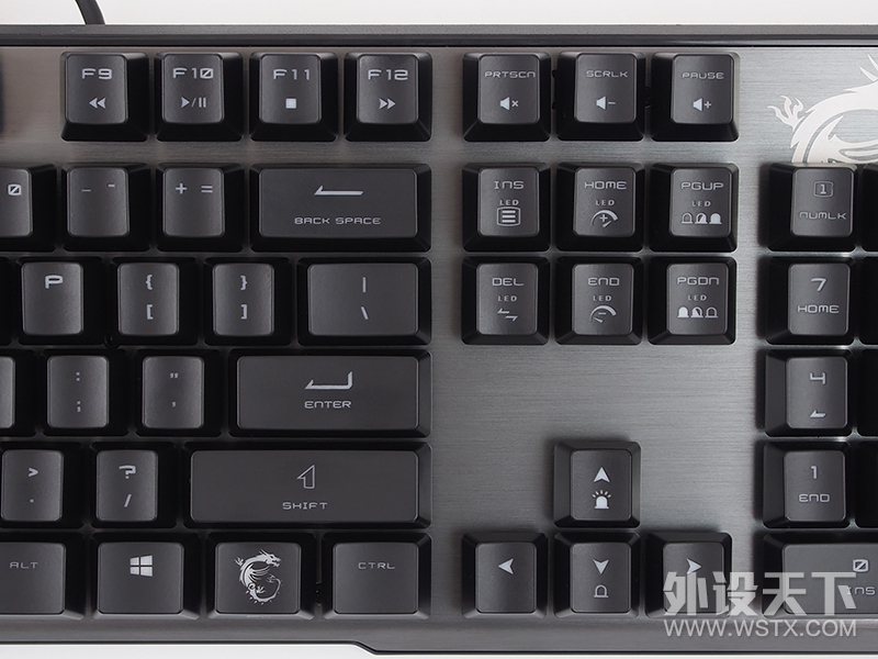 【风烛】披鳞请『键』·御龙九天-微星VIGOR GK60键盘评测