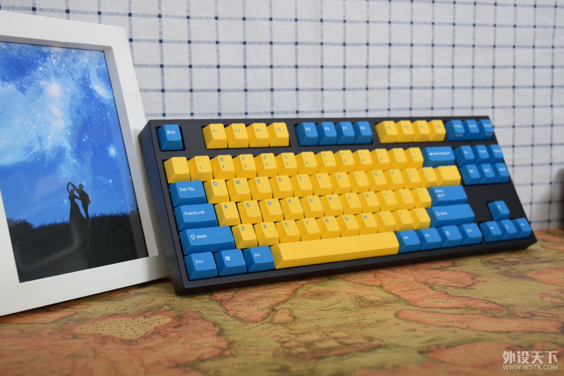 阴差阳错，买了一把“金州勇士队”键盘 leopold FC 750R  PD版