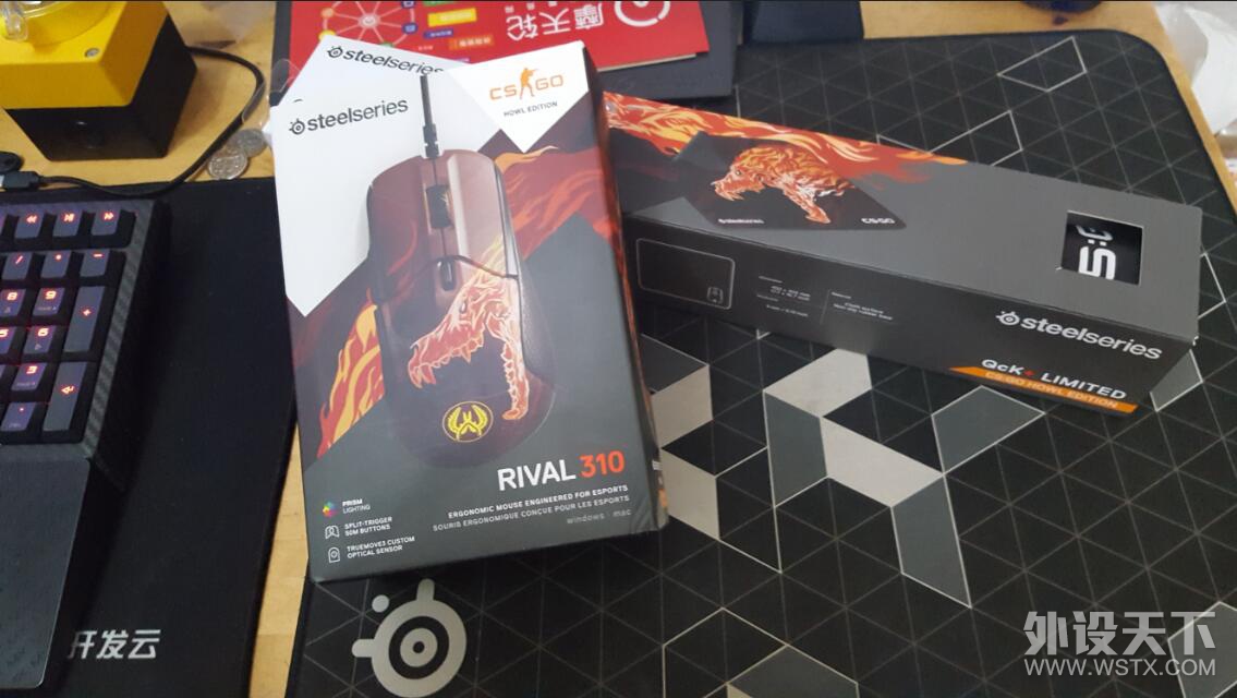 [暗金咆哮，全场尖叫]赛睿 CS:GO Howl套装简评晒单