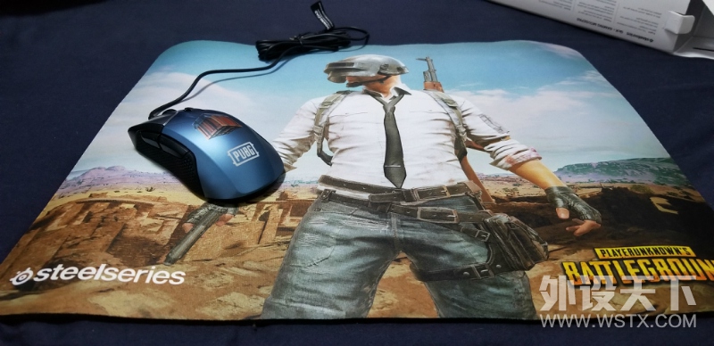 赛睿Rival310 PUBG限定版& Qck+晒单