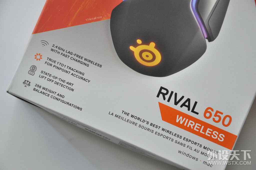 无线走位真的很流畅，赛睿RIVAL 650双模鼠标评测