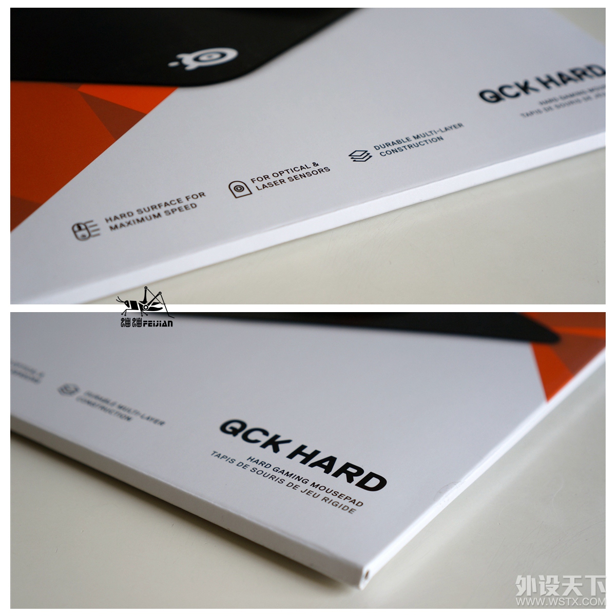 赛睿Qck系列家族新成员（王者归来）——QCK Hard 树脂合成鼠标垫