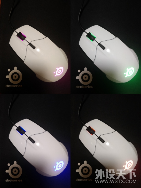 白色赛睿Sensei310晒单+另类评测：使用TM3引擎玩扫雷是一种什么样的体验？