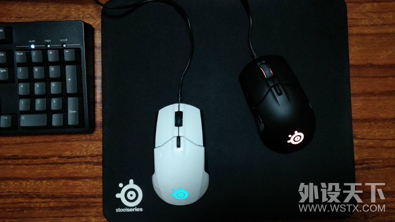 白色赛睿Sensei310晒单+另类评测：使用TM3引擎玩扫雷是一种什么样的体验？