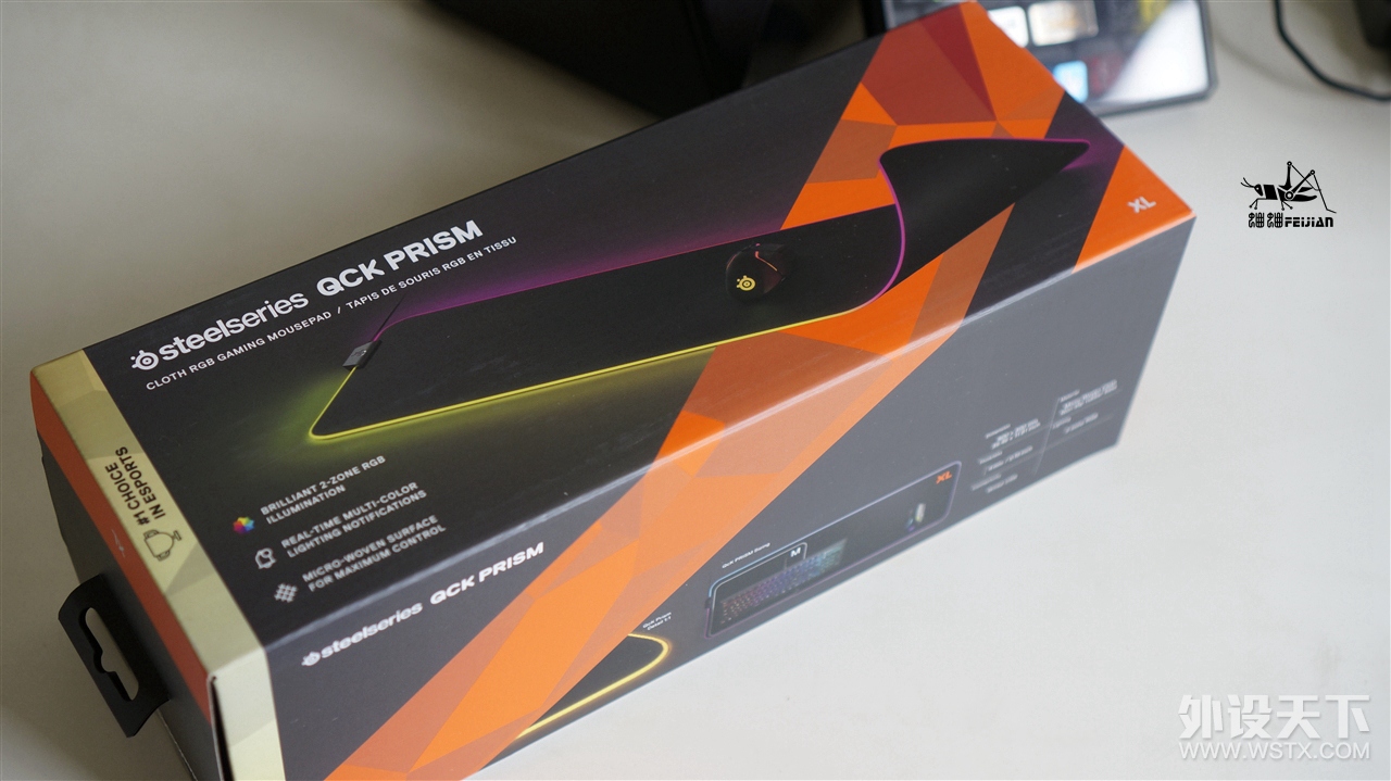 玩外设的桌面必须有张大桌布——赛睿QCK Prism\QCK EDGE