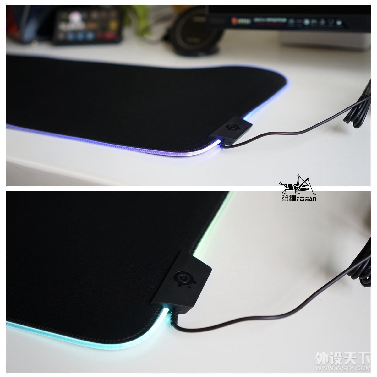 玩外设的桌面必须有张大桌布——赛睿QCK Prism\QCK EDGE
