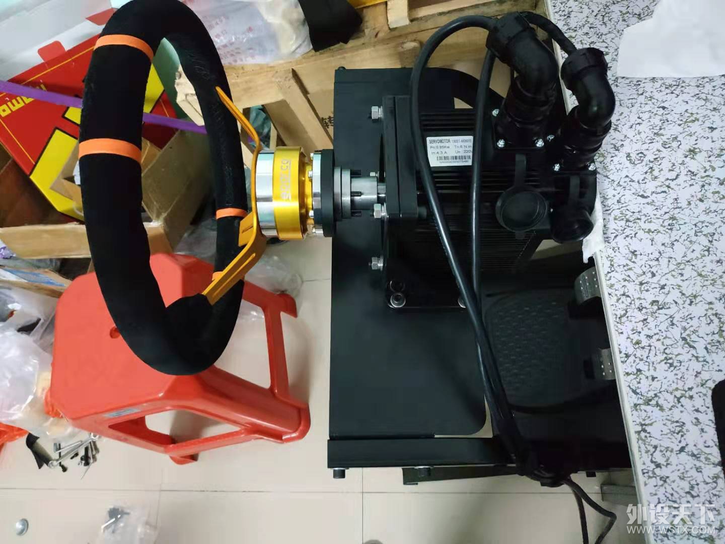 好用不贵，自制MMOS，国产伺服直驱方向盘，新手小白详尽流程