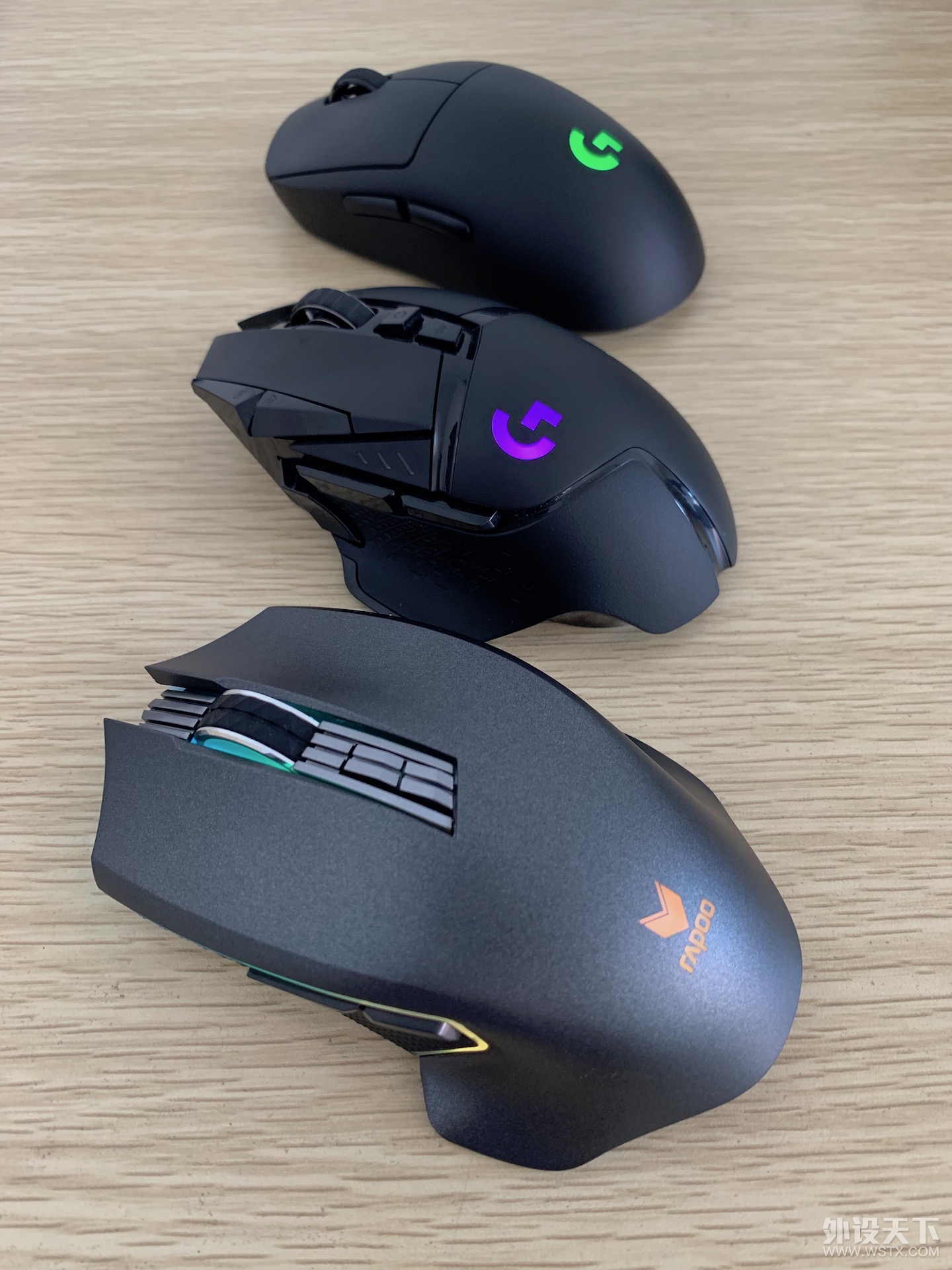 雷柏V20 pro 有线/无线双模游戏鼠标简评