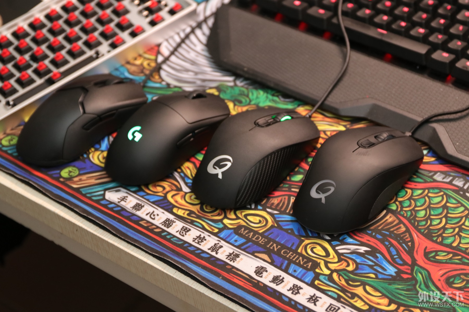高配低价，不打洞的超轻电竞鼠标 QPAD DX-30E