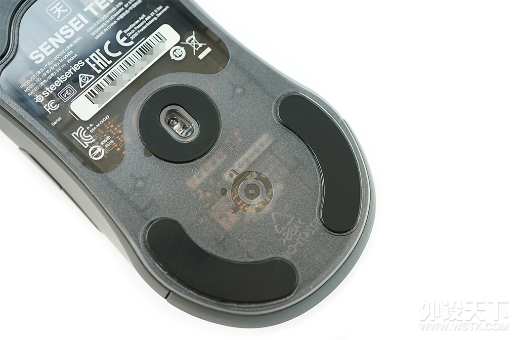 SteelSeries 赛睿Sensei TEN电竞游戏鼠标拆解评测含对比