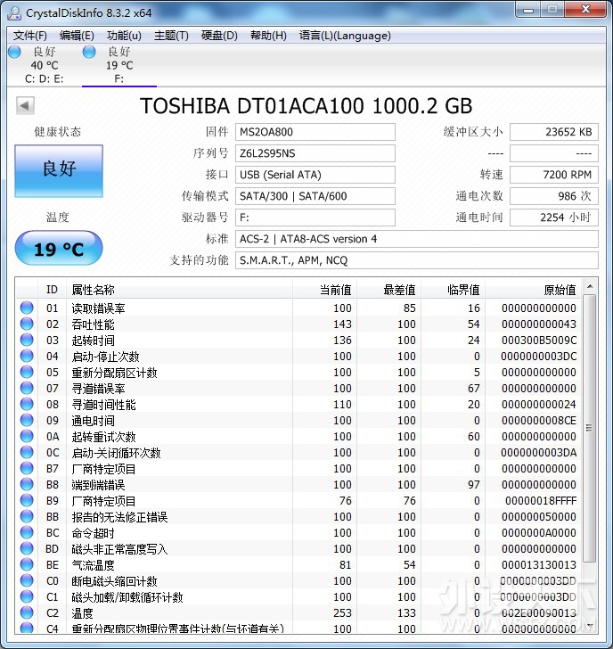 东芝1T DT01ACA100 台式机3.5寸 机械硬盘 单价166元