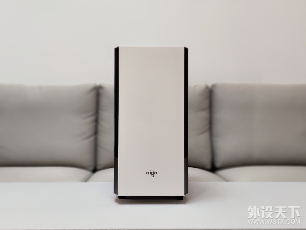 颜值与实用俱佳？ 爱国者破晓X 分体式 白色机箱 上机评测