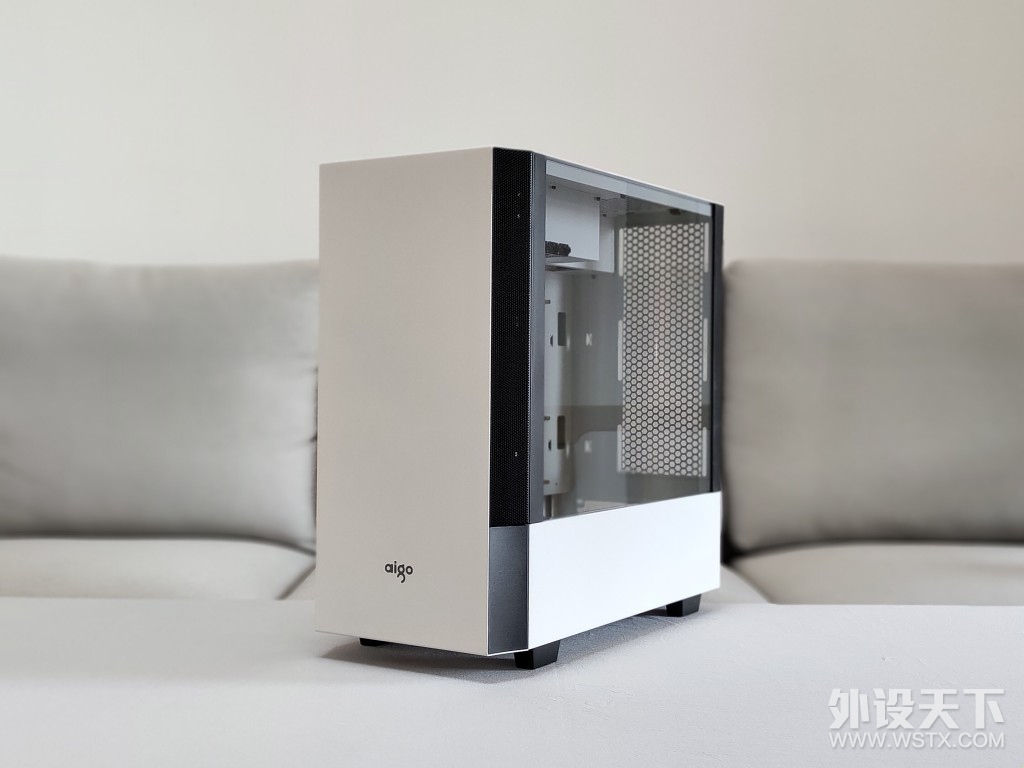 颜值与实用俱佳？ 爱国者破晓X 分体式 白色机箱 上机评测
