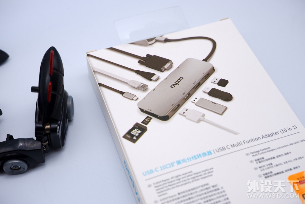 实用、精巧！雷柏XD200扩展坞，轻薄本的好伙伴！