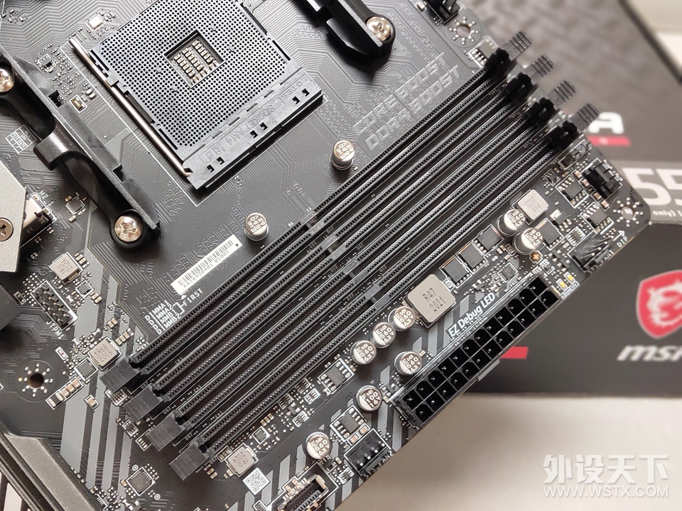 6000元级AMD平台游戏主机 3600X+MSI B550M火箭筒+5600XT 上机体验