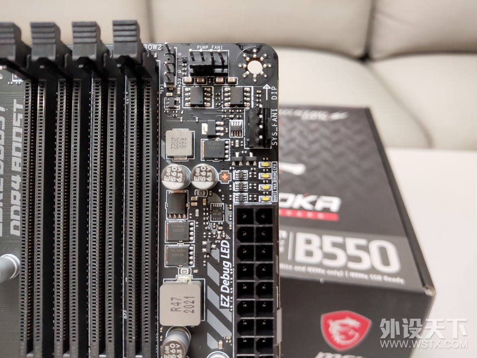6000元级AMD平台游戏主机 3600X+MSI B550M火箭筒+5600XT 上机体验