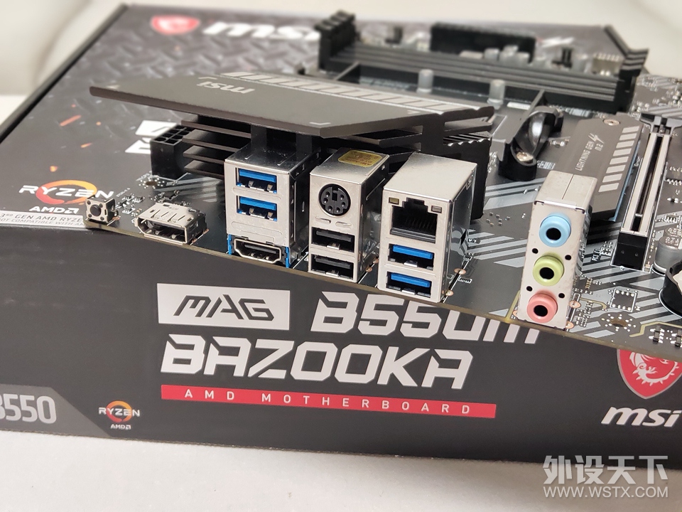 6000元级AMD平台游戏主机 3600X+MSI B550M火箭筒+5600XT 上机体验